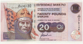 Clydesdale Bank Plc Higher Values From 1982 20 Pounds,  1.11.1997